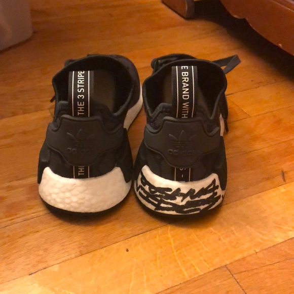 Signed by Joshua Vides. Ultra Boost Sneakers - Picture 4 of 7